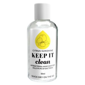Keep It Clean Citrus Sunshine Antibacterial Hand Sanitizer 50ml kuva