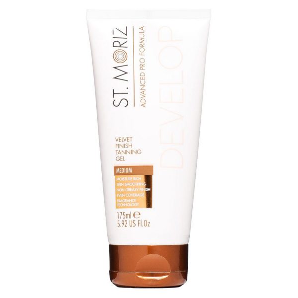 St. Moriz Advanced Pro Formula Develop Velvet Finish Tanning Gel 175ml – Medium kuva