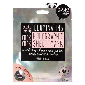 Oh K! Chok Chok Illuminating Holographic Sheet Mask 30 g kuva