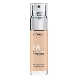L'Oréal Paris True Match Liquid Foundation 30ml – 1N Ivory kuva