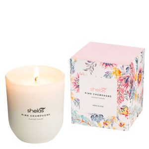 Shelas Tuoksukynttilä Pink Champagne 150 g kuva