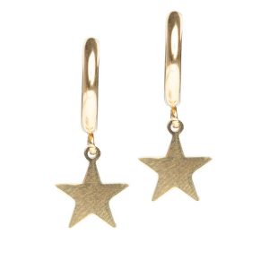 DARK Star Hoop ─ Gold kuva