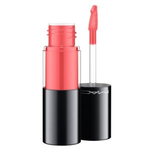 MAC Cosmetics Versicolour Varnish Cream Lip Stain Peach Aflush 8