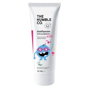 The Humble Co Humble Natural Toothpaste Kids Strawberry 75ml kuva