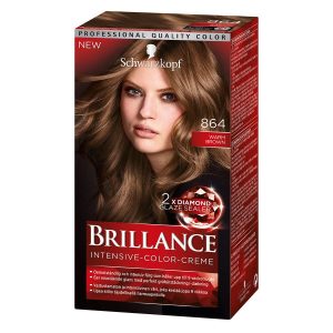 Schwarzkopf Brillance Intensive Color Creme ─ 864 Warm Brown kuva