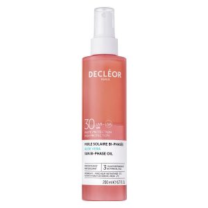 Decléor Aloe Vera Sun Bi-Phase Oil SPF 30 200ml kuva