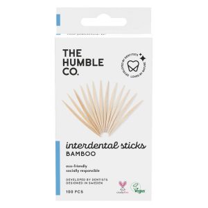 The Humble Co Bamboo Interdental Sticks 100 kpl kuva