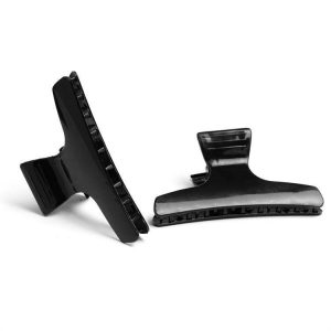 Hair Accessories Duck Clips Large Black 12pcs kuva