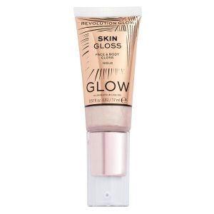 Revolution Face & Body Gloss 17ml – Gold kuva