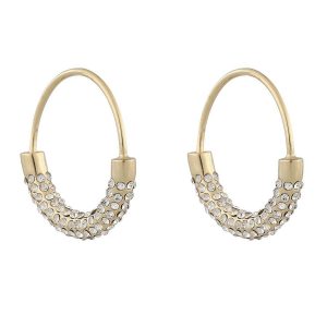Snö Of Sweden Anglais Ring Earring ─ Gold/Clear kuva