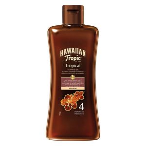 Hawaiian Tropic Tan Oil Rich SPF 4 200ml kuva
