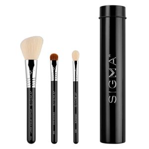 Sigma Essential Trio Brush Set 3 kpl ─ Black kuva