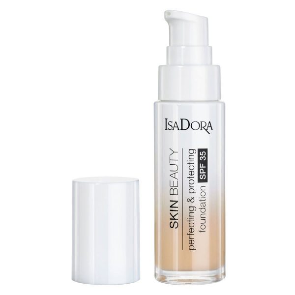 IsaDora Skin Beauty Perfecting & Protecting Foundation SPF35 30ml – 02 Linen kuva