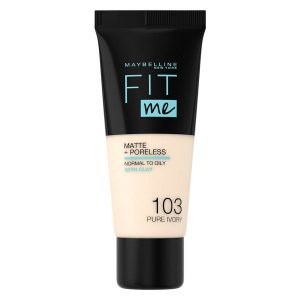 Maybelline Fit Me Matte + Poreless Foundation 103 30ml kuva