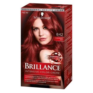 Schwarzkopf Brillance Intensive Color Creme ─ 842 Cashmere Red kuva