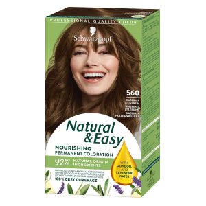 Schwarzkopf Natural & Easy ─ 560 Cashmere Light Brown kuva
