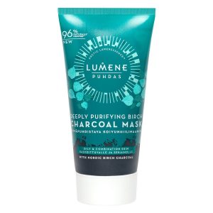 Lumene Puhdas Deeply Purifying Birch Charcoal Mask 75ml kuva