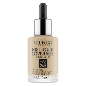 Catrice HD Liquid Coverage Foundation 30ml – Nude Beige 032 kuva