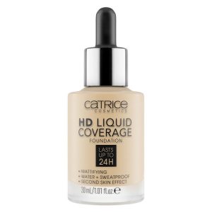 Catrice HD Liquid Coverage Foundation 30ml – Fair Beige 008 kuva