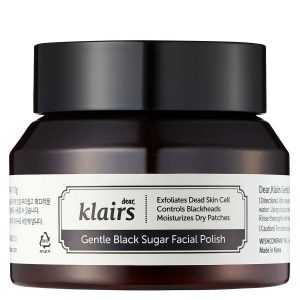 Klairs Gentle Black Sugar Facial Polish 110 g kuva