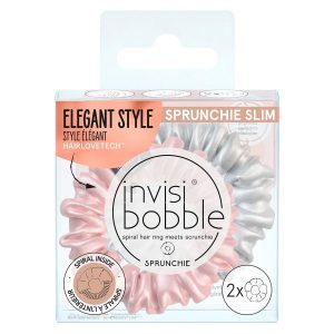 Invisibobble Sprunchie Slim Bella Chrome 2 kpl kuva