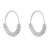 Snö Of Sweden Anglais Ring Earring ─ Silver/Clear