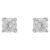 Snö Of Sweden Camille Small Stone Earring ─ Silver/Clear