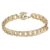 Snö Of Sweden Chase Mario Medium Bracelet – Plain Gold