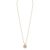 Snö Of Sweden Madeleine Pendant Necklace 42 cm – Plain Gold