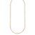 Snö Of Sweden Chase Hege Necklace 50 – Plain Gold