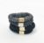 DARK Fat Hair Ties 4 kpl ─ Blacks