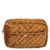 Fan Palm Beauty Bag Quilted Velvet Large – Cognac