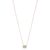 Snö Of Sweden Connected Pendant Necklace 42 cm – Gold/Clear