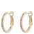 Snö Of Sweden Lindsey Small Ring Earring ─ Gold/Pink Mix