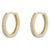 Snö Of Sweden Camille Ring Earring ─ Gold/Clear
