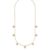 Snö Of Sweden Day Charm Necklace Plain 42 cm ─ Gold